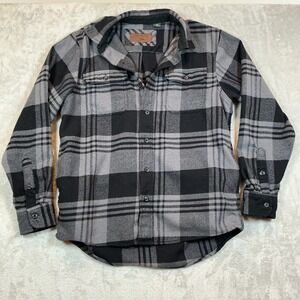 Orvis Classic Collection Plaid Flannel Shirt Long Sleeve Button Up Mens Medium‎